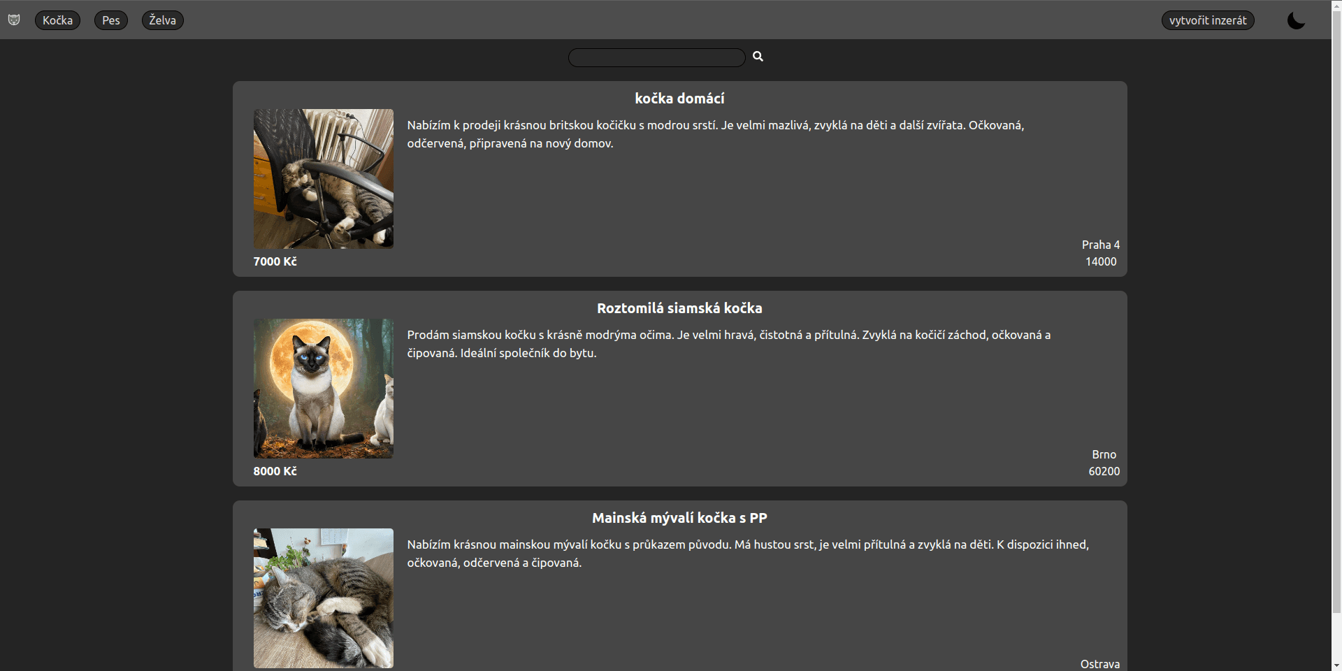 Fullstack Animal Bazar